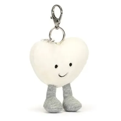 Amuseable Cream Heart (Bag Charm)