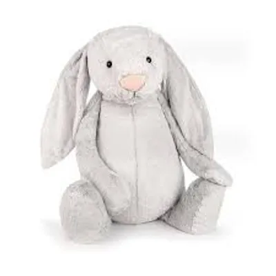 Bashful Silver Bunny (Really Big)