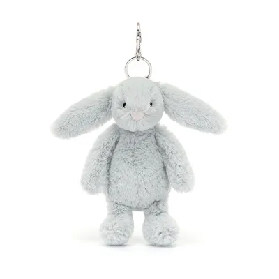 Bashful Silver Bunny (Bag Charm)