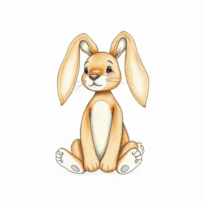 Bashful Chocolate Blossom Bunny (Small)