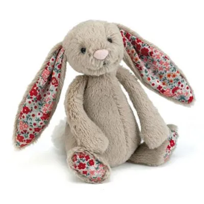 Bashful Beige Blossom Bunny (Red, Green)