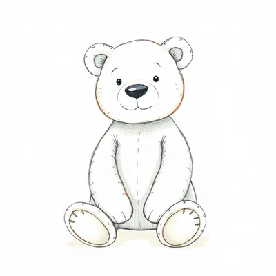 Snowy Bear (Medium)