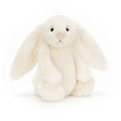 Bashful Cream Bunny (Medium)