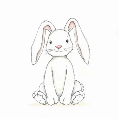 Bashful Cream Dot Bunny (Large)