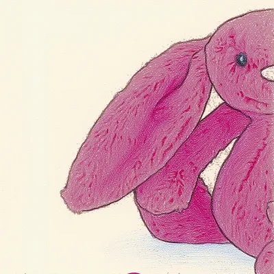Bashful Rose Bunny (Medium)