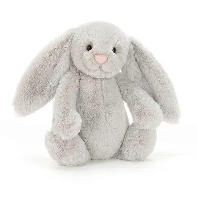 Bashful Silver Bunny (Medium)