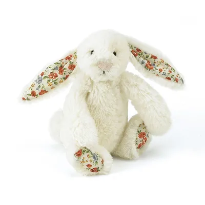 Bashful Cream Blossom Bunny (Tiny)