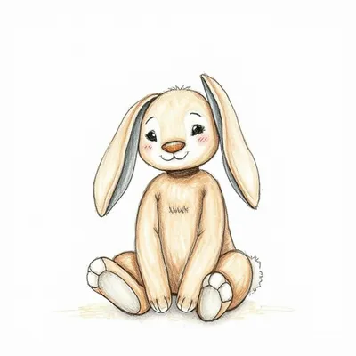 Bashful Cottontail Bunny (Small)