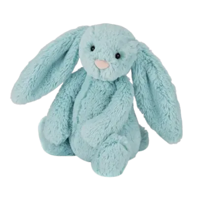 Bashful Aqua Bunny (Tiny)