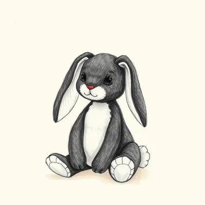Bashful Dutch Bunny (Large)