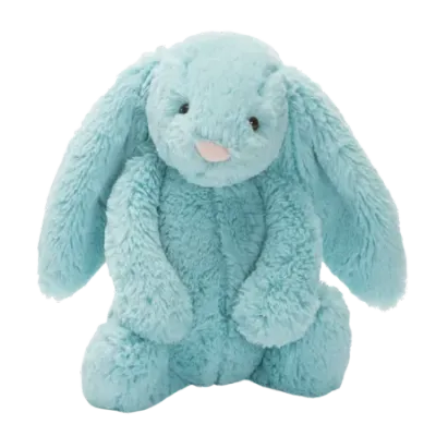 Bashful Aqua Bunny
