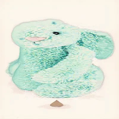 Bashful Mint Bunny