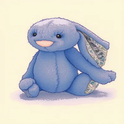 Blossom Bluebell Bunny (Small)