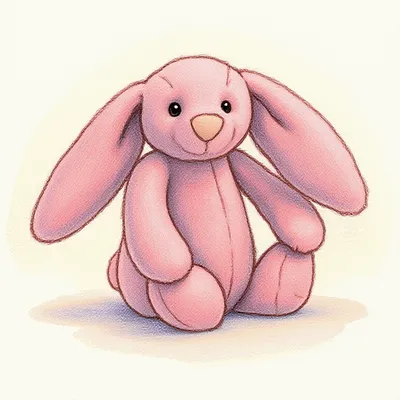 Bashful Tulip Pink Bunny (Huge)