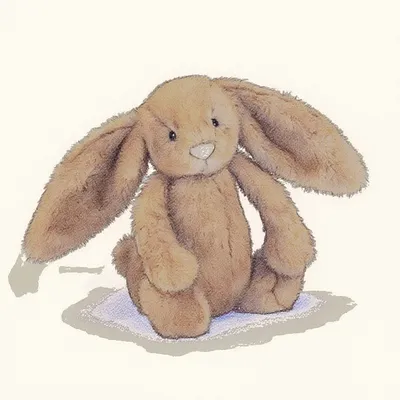 Bashful Pecan Bunny (Small)
