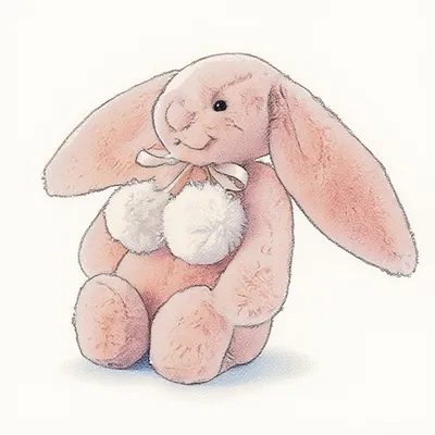 Blush Snow Bunny (2nd Generation)