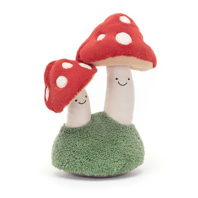 Amuseables Pair of Toadstools (Medium)