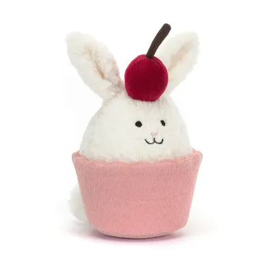 Dainty Dessert Bunny Cupcake (Medium)