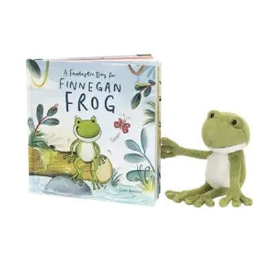 A Fantastic Day for Finnegan Frog Book and Finnegan Frog