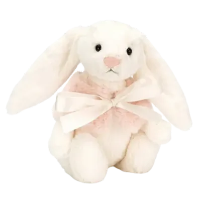 Bashful Cream Snow Bunny