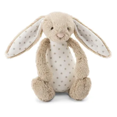 Bashful Starry Bunny Rattle (Small)