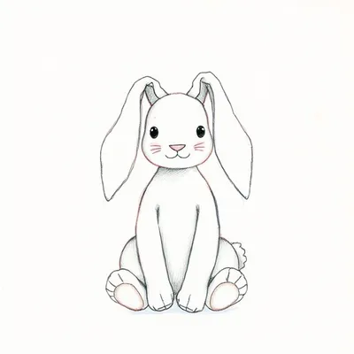 Bashful Pompom Bunny (Small)
