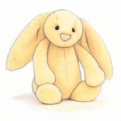 Bashful Lemon Bunny (Huge)