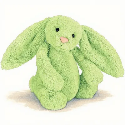 Bashful Kiwi Bunny (Medium)
