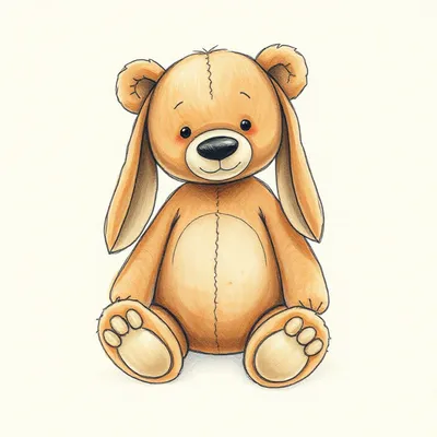 Bashful Teddy (Medium)