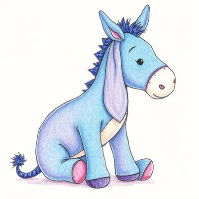 Bashful Donkey (Small)
