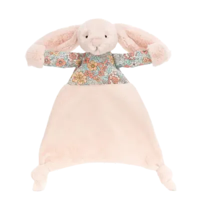 Blossom Bunny Comforter (Blush)