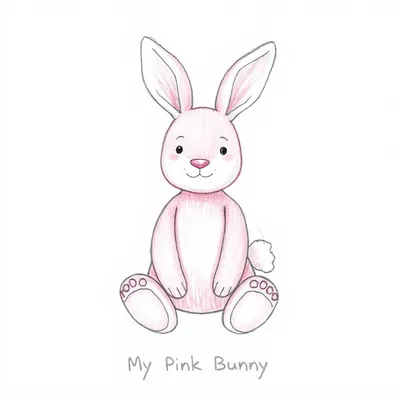 My Pink Bunny (Large)