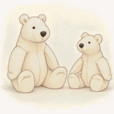 Hugga Polar Bear (Small)