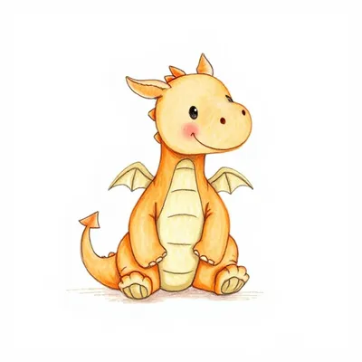 Persimmon Dragon (Medium)