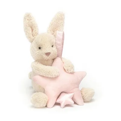 Star Bunny Pink Musical Pull (Large)