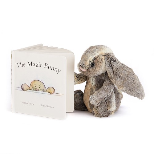 The Magic Bunny Book and Bashful Cottontail Bunny (19cm)