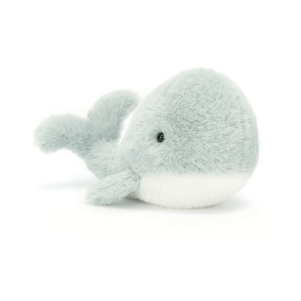 Wavelly Whale (Grey - Medium)