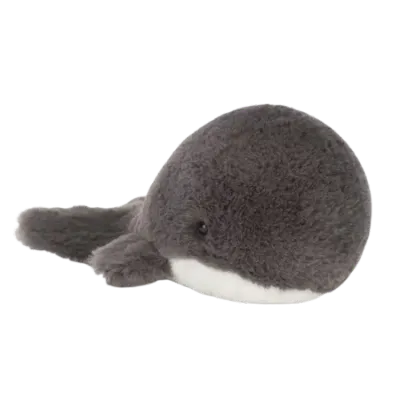 Wavelly Whale (Charcoal - Medium)