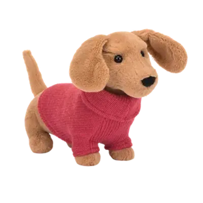 Sweater Sausage Dog Tan (Medium)