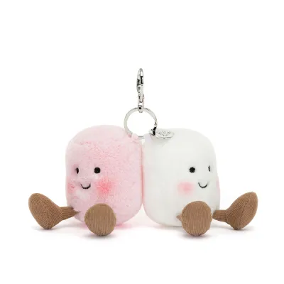 Amuseables Pair of Marshmallows (Bag Charm)