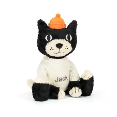 Jack with Personalised Cream Jumper (Large)