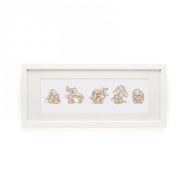 Bashful Bunny Framed Print (Large)