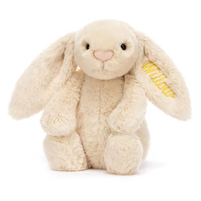 Personalised Bashful Luxe Bunny Willow (Medium)