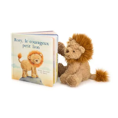 Rory Le Courageux Petit Lion and Fuddlewuddle Lion (Medium)