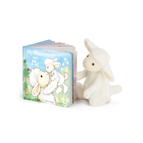 My Mum and Me Book and Bashful Lamb (Medium)