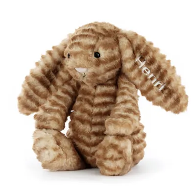 Personalised Bashful Luxe Bunny Juniper