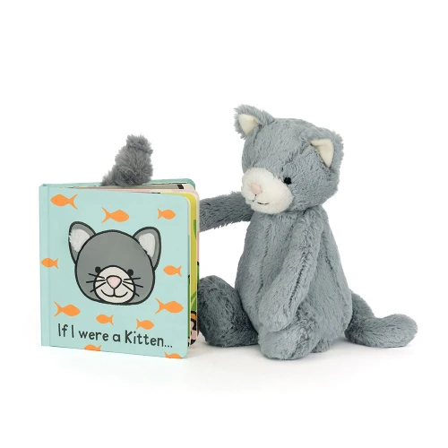 If I Were a Kitten Board Book and Bashful Kitten (Original)