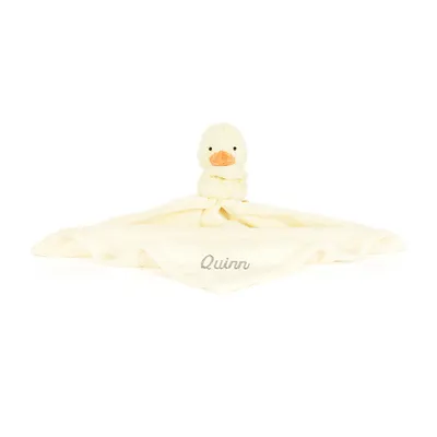 Personalised Bashful Duckling Soother