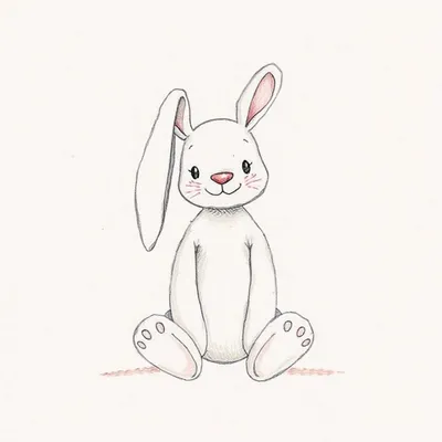 Personalised Bashful Blush Bunny (Medium)