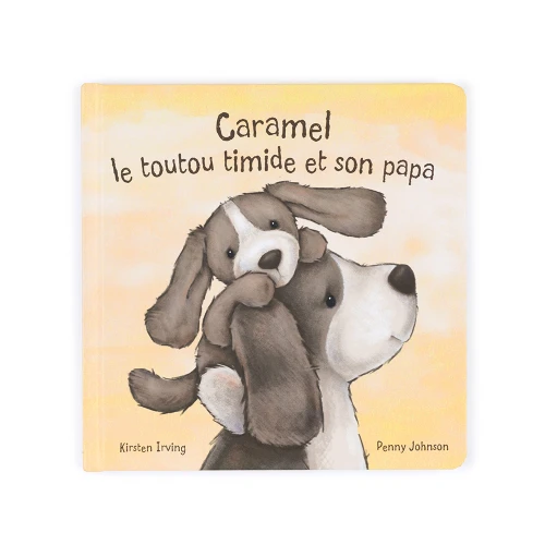 Le Toutou Timide Et Son Papa Livre (Caramel)